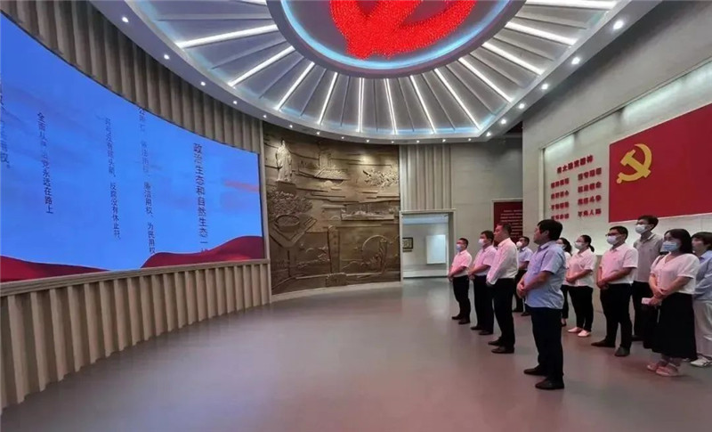由三月雨协助建设的枣强县廉政警示教育基地正式揭牌启用(图2)